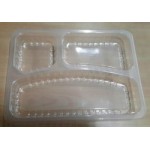 3 Compartment Disposable Food Tray (600 Pcs)